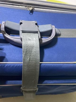 Maleta de viaje azul