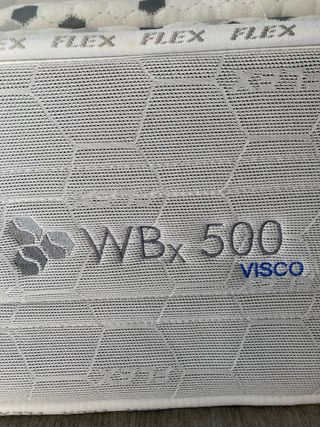 Colchón Flex muelles ensacados y viscoelástico