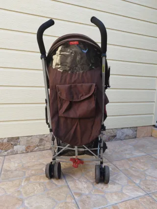 Carrito McLaren rosa y marrón