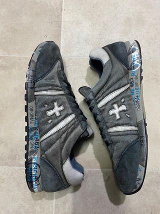 Scarpe Premiata uomo/donna grigio blu