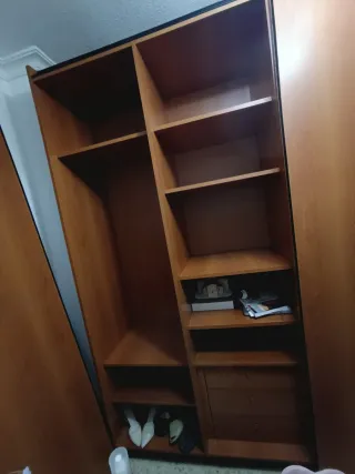 Armario 3 módulos madera (desmontado)