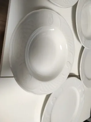 5 Platos Bidasoa (3 hondos, 2 llanos)