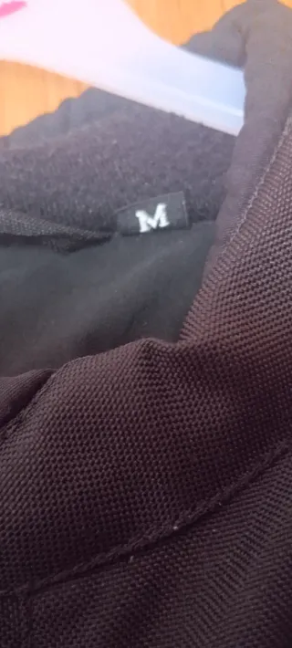 Chaqueta Moto Cordura Negra y Roja.