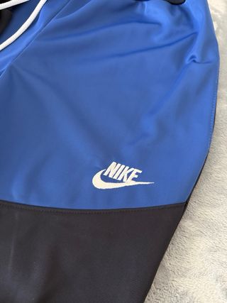 Conjunto Nike Tech Negro y Azul
