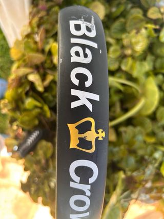 Pala Pádel Black Crown Poco Uso .Carbono