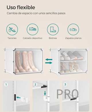 Mueble Zapatero Plástico - SONGMICS