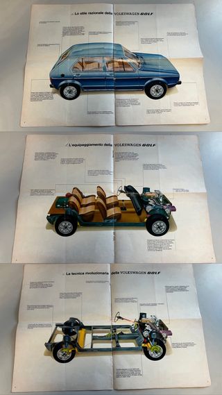 Libretto Uso Manutenzione Golf 1974