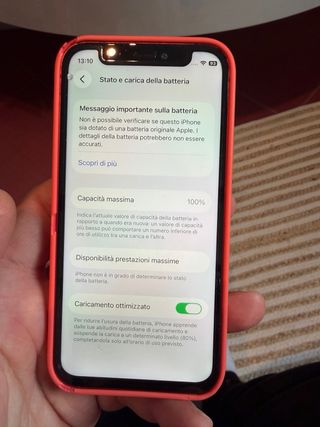 iPhone 12 mini rosso 64GB