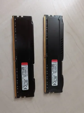 Memoria RAM HyperX Fury DDR4 Módulos RAM (8GB, 2x4