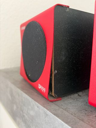 Minicadena Yamaha CRX-040 CD Receiver Roja