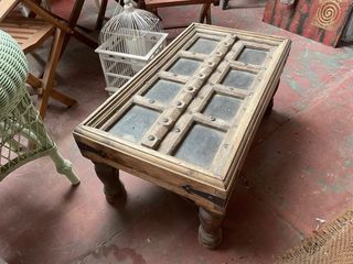 Mesa India Madera Antigua