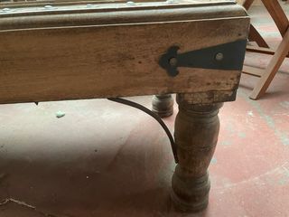 Mesa India Madera Antigua