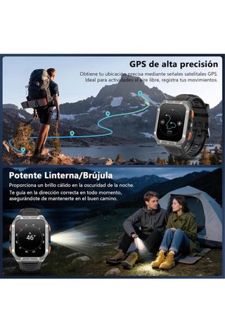 Reloj Inteligente Blackview W80Pro Militar