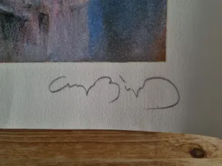 Litografía Maternidad Firmada y Numerada