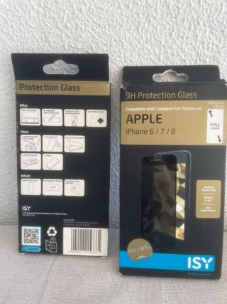 2 Protezioni Schermo ISY per iPhone 6/7/8