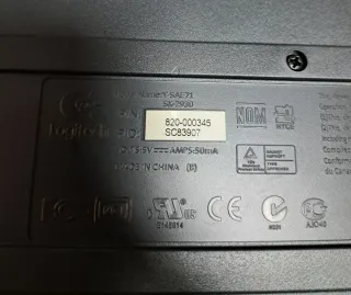 Teclado Logitech Negro