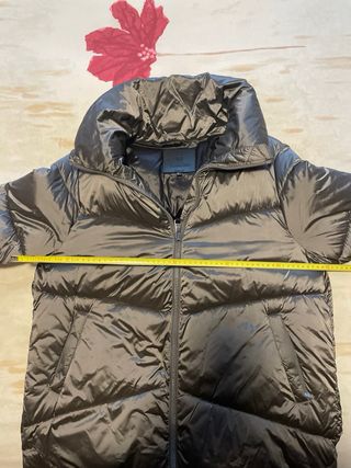 Plumífero gris talla L Massimo Dutti