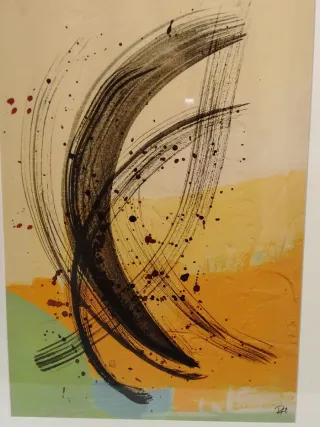 Cuadro abstracto Mediterráneo