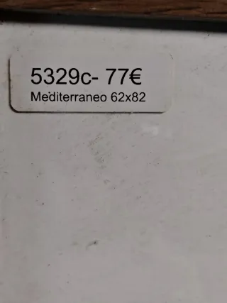 Cuadro abstracto Mediterráneo