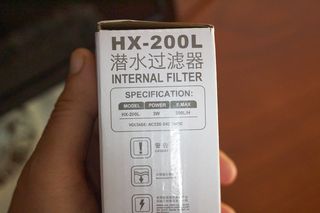 Filtro Aquário 3 em 1 - 200L/h