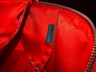 Zainetto Piquadro rosso in pelle