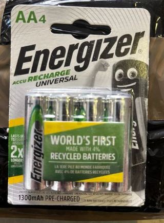 Pilhas AA Energizer Recarregáveis (4 unidades)