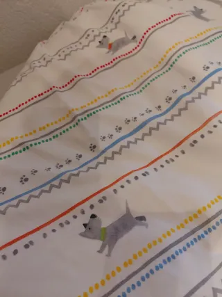Funda nórdica infantil perritos,  cama 90cm