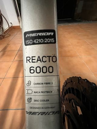 Bicicleta carretera Merida Reacto 6000