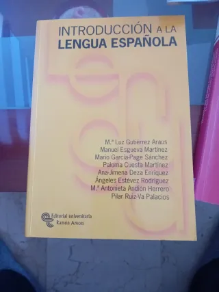 Introducción a la lengua española