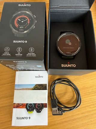 Reloj GPS Suunto 9 Baro Black *GARANTIA 3 MESES