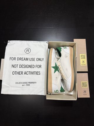 Golden Goose BallStar T.45 Verde GGDB