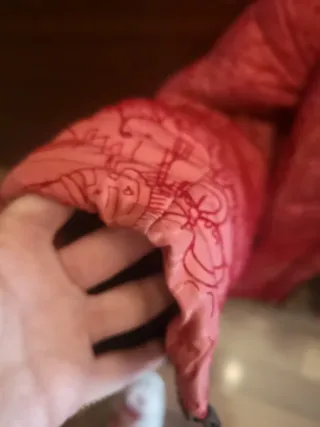 Casaco acolchoado mulher vermelho