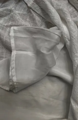 Vestido mini Bershka blanco