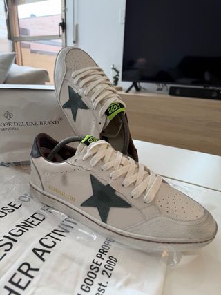 Zapatillas Golden Goose GGDB Ballstar Blancas