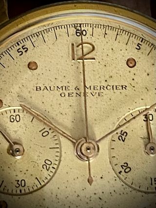 Reloj BAUME & MERCIER Cronógrafo Año 1952