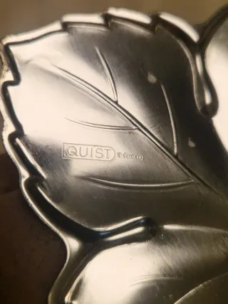 Candelabro Midcentury Quist Silver Plated