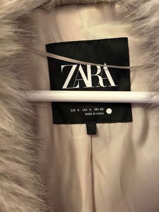 Abrigo viral Zara