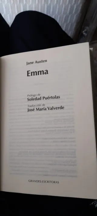 Libro Emma de Jane Austen
