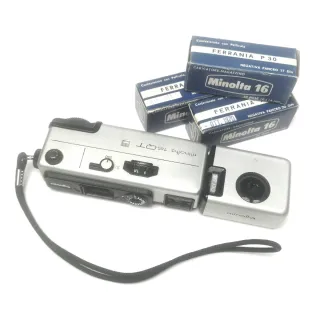 Minolta 16 QT Lens Rokkor 23mm f/3.5 - vintage