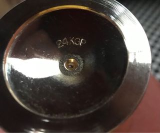 coppia piccoli calici . Placcati Oro 24KGP