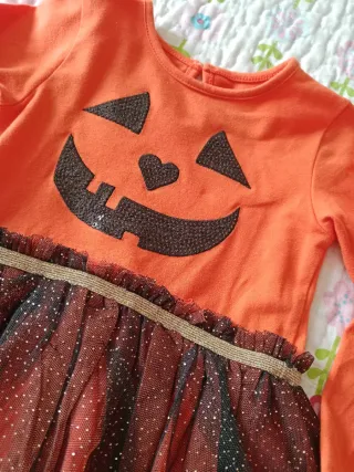 Disfraz Calabaza Niña T 18-24M