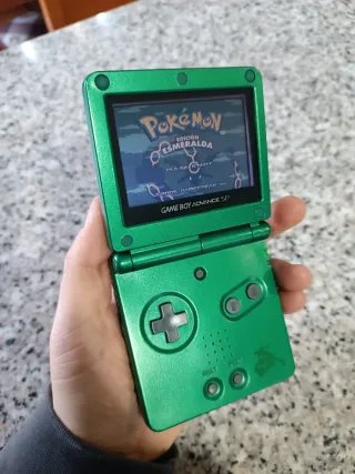 Game Boy Advance SP Rayquaza Edición Especial