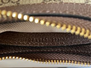 Borsa Gucci monogramma marrone e beige