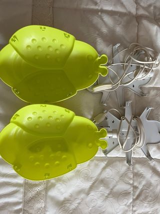 Pack 2 Lámparas Infantiles Mariquita