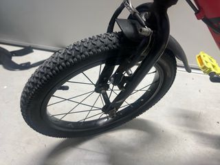 Bici 16 Aluminio Roja