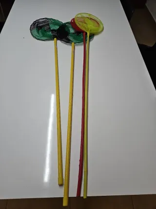 Redes de playa para niños (4 unidades)