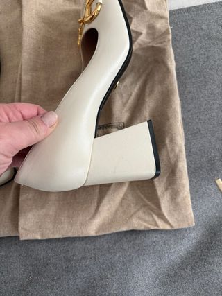 Gucci zapato salón tacón alto