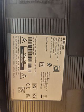 Samsung TV 65 Pantalla Rota