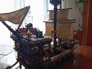 Barco Mega Bloks Dragón de Cristal vintage