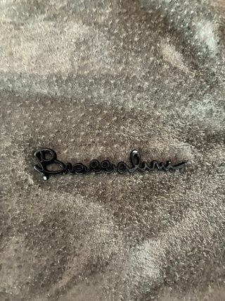 Borsa a spalla Braccialini grigio/nero